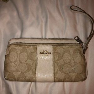 Tan Coach Wallet